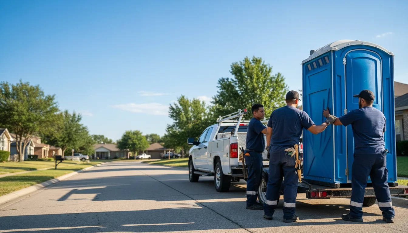 Portable Toilet Rental in Chestnut, IL near me